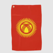 Kirgizië Golfhanddoek (Voorkant)