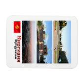 Kirgizië - Mozaïek - Magnet Magneet (Horizontaal)