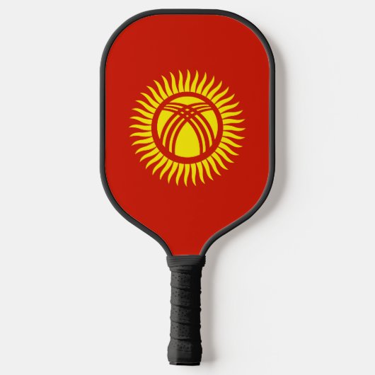 Kirgizië Pickleball Paddle (Achterkant)