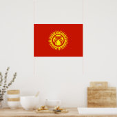 Kirgizië Poster (Keuken)