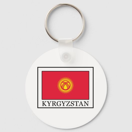 Kirgizië sleutelhanger (Voorkant)