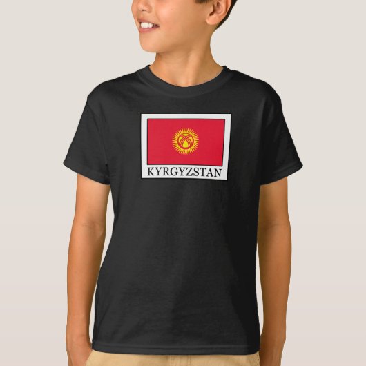 Kirgizië T-Shirt (Voorkant)