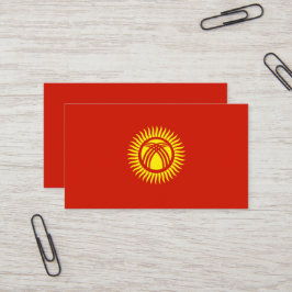 Kirgizië Visitekaartje