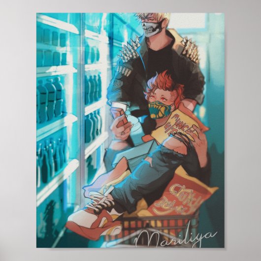 Kiribaku Punks Poster (Voorkant)