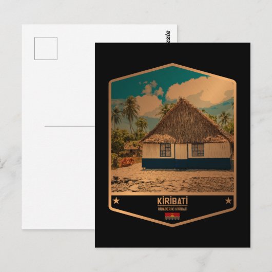 Kiribati Briefkaart (Voorkant / Achterkant)