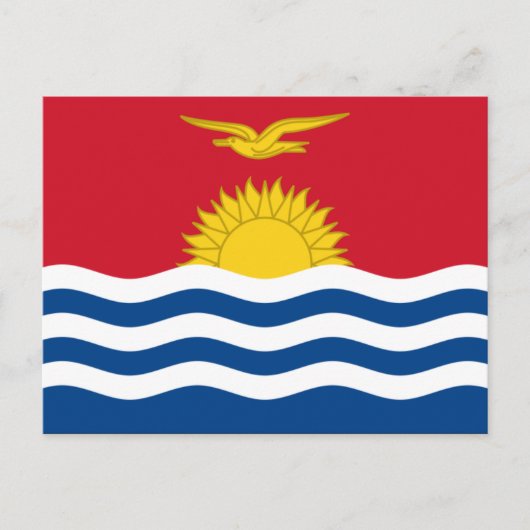 kiribati briefkaart (Voorkant)