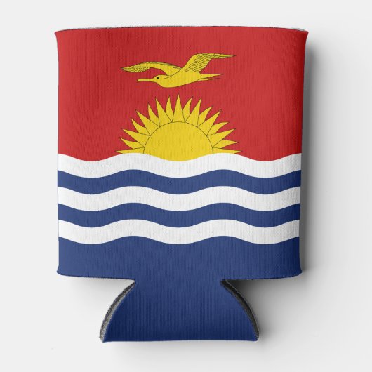 Kiribati Flag Blikjeskoeler (Voorkant)