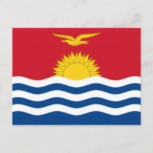 Kiribati Flag Briefkaart