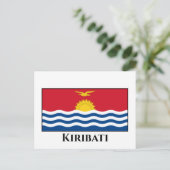 Kiribati Flag Briefkaart (Staand voorkant)