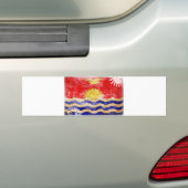 Kiribati Flag Bumpersticker (Op auto)