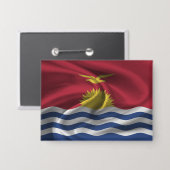 Kiribati Flag Button (Voorkant / Achterkant)