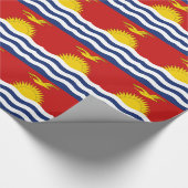 Kiribati Flag Cadeaupapier (Hoek)