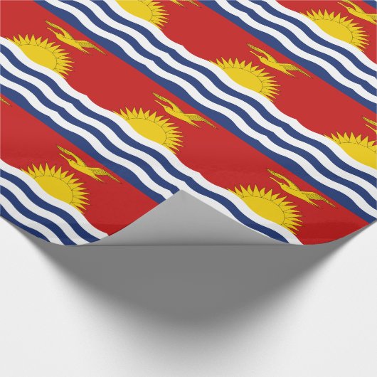 Kiribati Flag Cadeaupapier (Hoek)