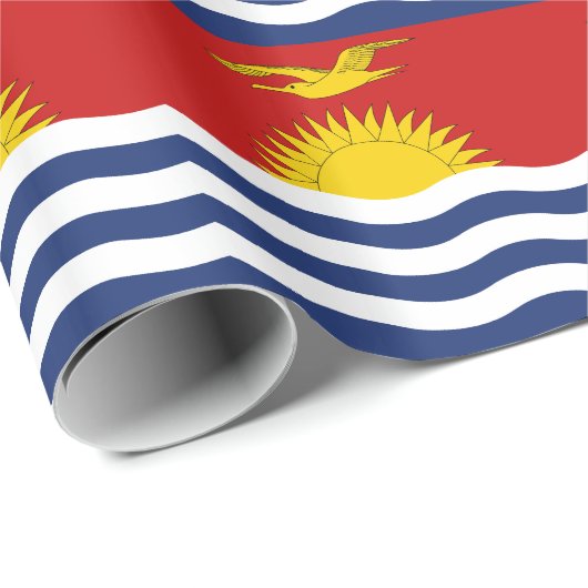 Kiribati Flag Cadeaupapier (Rol Hoek)