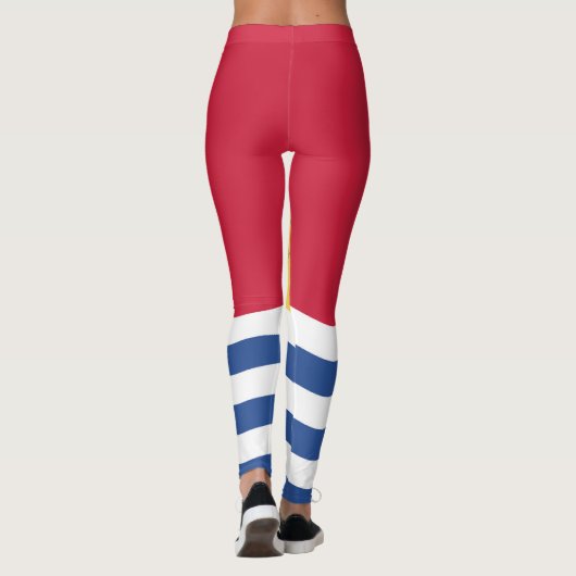Kiribati Flag Emblem Leggings (Achterkant)