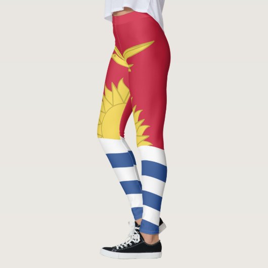 Kiribati Flag Emblem Leggings (Links)
