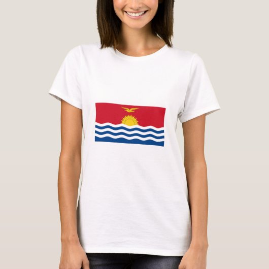 Kiribati FLAG International T-shirt (Voorkant)