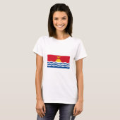Kiribati FLAG International T-shirt (Voorkant volledig)