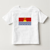 Kiribati Flag Kinder Shirts (Voorkant)