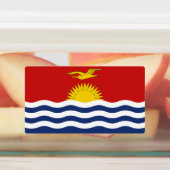 Kiribati Flag Labels (Aangebracht)