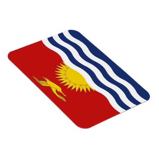 Kiribati Flag Magneet (Rechterzijde)