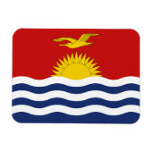 Kiribati Flag Magneet (Horizontaal)