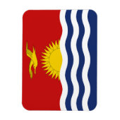 Kiribati Flag Magneet (Verticaal)