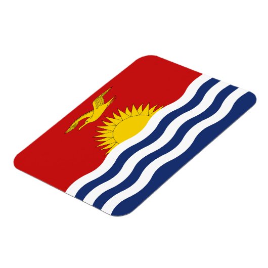 Kiribati Flag Magneet (Linkerzijde)