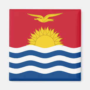 Kiribati Flag Magneet