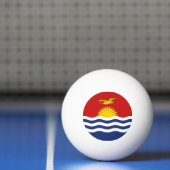 Kiribati Flag Pingpongbal (Net)