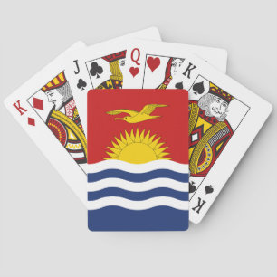 Kiribati Flag Pokerkaarten