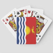 Kiribati Flag Pokerkaarten (Achterkant)