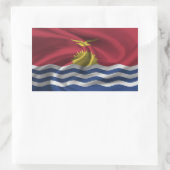 Kiribati Flag Rechthoekige Sticker (Tas)
