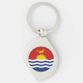 Kiribati Flag Sleutelhanger (Voorkant)