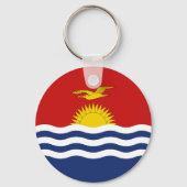 Kiribati Flag Sleutelhanger (Voorkant)