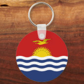 Kiribati Flag Sleutelhanger (Voorkant)