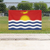 Kiribati Flag Spandoek (Insitu)