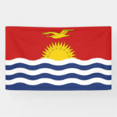 Kiribati Flag Spandoek (Horizontaal)