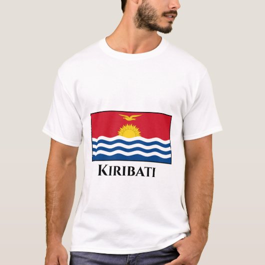 Kiribati Flag T-shirt (Voorkant)