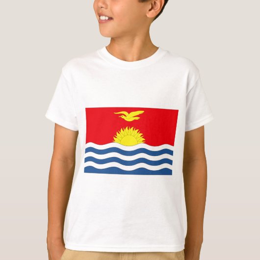 Kiribati Flag T-shirt (Voorkant)