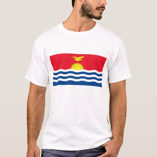 Kiribati Flag T-shirt (Voorkant)
