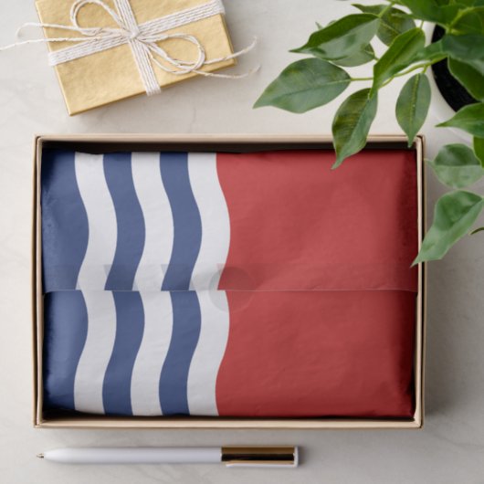 Kiribati Flag Tissuepapier (Geschenk)