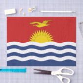 Kiribati Flag Tissuepapier (Craft)