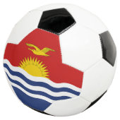 Kiribati Flag Voetbal (Drie kwart)