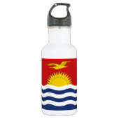 Kiribati Flag Waterfles (Voorkant)