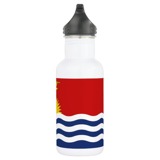 Kiribati Flag Waterfles (Rechts)