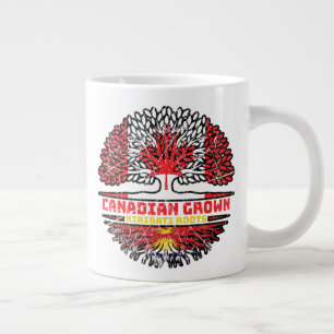 Kiribati I-Kiribati Canadees Canada - Boom Roots F Grote Koffiekop