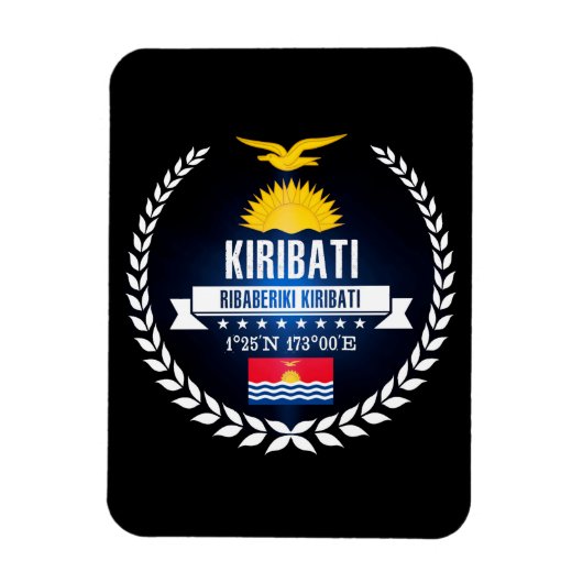 Kiribati Magneet (Verticaal)