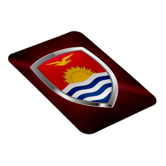 Kiribati Metallic Emblem Magneet (Rechterzijde)