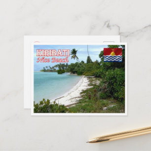 Kiribati - Nice strand - Briefkaart